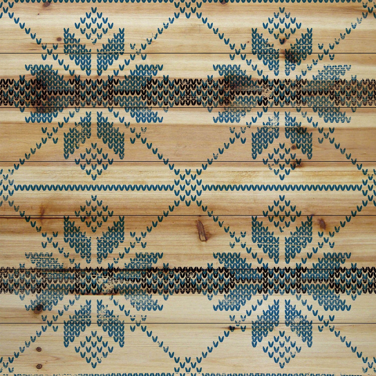 Marmont Hill 'Four Corners' Print on Wood
