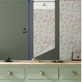 thumbnail image 6 of Ambesonne Flower Peel & Stick Wallpaper for Home, English Garden Vibes Roses, 13"x36", Eggshell Fawn and Soft Blue, 6 of 6