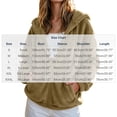 thumbnail image 2 of Luvrsol Womens Winter Coat Hooded Fleece Teddy Jacket Drawstring Relaxed Fit Warm Sherpa Coat, Brown S-3XL, 2 of 9