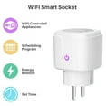 thumbnail image 2 of Smart Wifi Energy Power Meter With Power Monitor Smart Home Wifi Wireless Socket Outlet Works ,Comprehensive Energy Data, 2 of 6