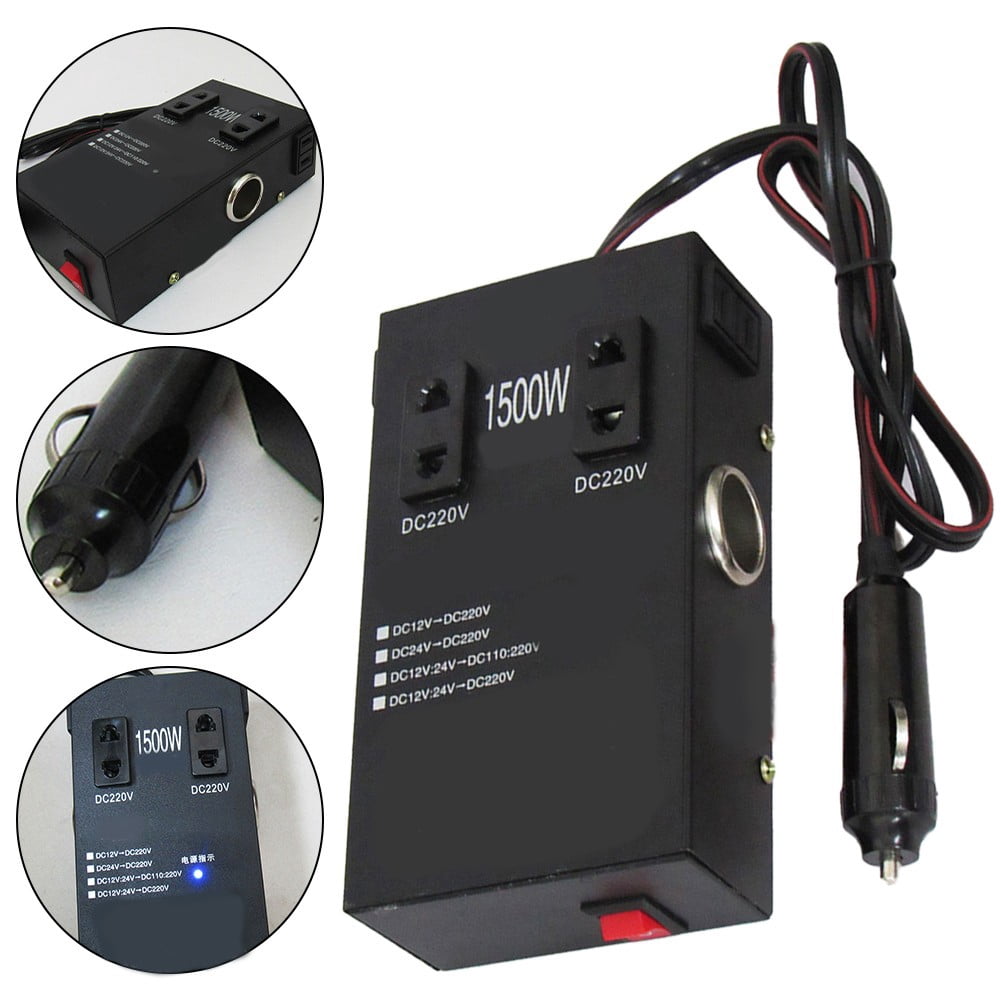 Diluopei 200W Converter Power Inverter Dc 12V/24V To Dc 110V/220V Invertor Ports Adapter