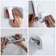 thumbnail image 4 of 1 Soporte para Rollos de Cocina, Soporte para Papel de Cocina de Acero Inoxidable, Soporte para Rollos de Cocina Montado en la Pared, no Requiere Taladrar, Soporte para Papel de Cocina para Gabinetes, 4 of 4