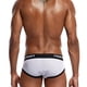 thumbnail image 4 of hombres bragas de malla elástica - Blanco, L L Soledad calzoncillos de malla para hombres ropa interior, 4 of 4