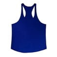 thumbnail image 5 of Men's Gym Tank Tops Y-Back Workout Muscle Tee Athletic Workout Fitness Vest T-Shirts, 5 of 5