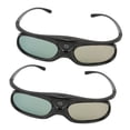 thumbnail image 1 of Projector Glasses, Simple Setting 3D Active Shutter Glasses Auto Off DLP Link 144Hz Refresh Rate  for School, 1 of 7