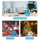 thumbnail image 5 of GOOHOCHY 3 piezas de adornos navideños de invierno con forma de copo de nieve campestre. Decoración de copos de nieve de granja., 5 of 8