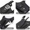 thumbnail image 3 of 2026 New Premium Leather Adjustable Underarm Shoulder Bag for Men, Anti-Theft Hidden Adjustable Strap(Black), 3 of 6