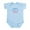 Sky Blue, variant on CafePress - Wyatt Is In Charge Infant Bodysuit - Baby Light Bodysuit, Size Newborn - 24 Months