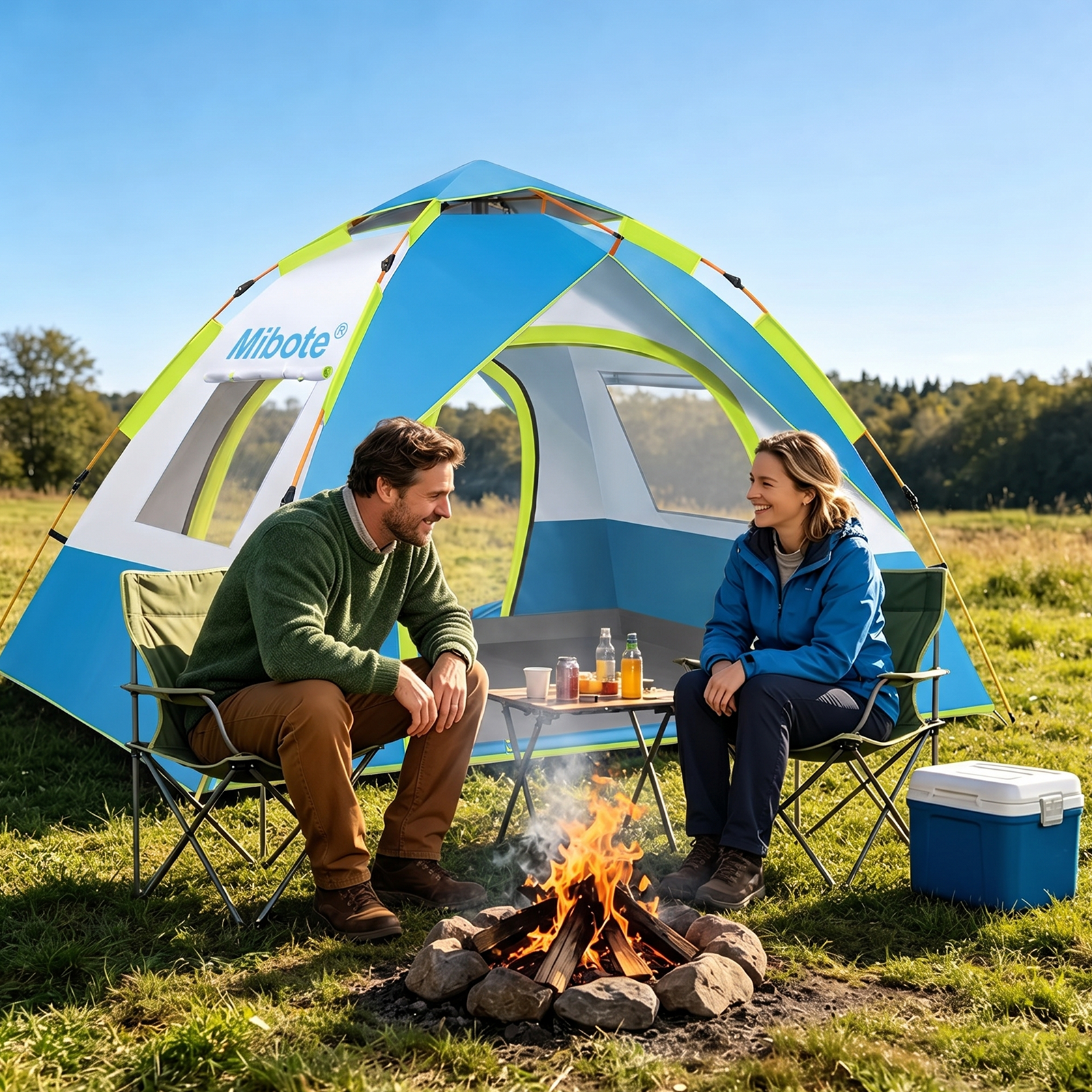 Mibote Pop-Up Camping Tent for 2-4 People photo 7