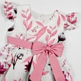 thumbnail image 3 of Girl Wedding Birthday Pageant Tea Party Dress Floral Formal Dress 2-10Years, 3 of 6