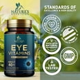 thumbnail image 5 of Eye Vitamins Supplements - 3x Strength Eye Health Vitamin with Lutein and Zeaxanthin - Vision Macular Health & Dry Eyes Support With Zinc, Vitamins C E & Minerals, Bottled in USA - 60 Capsules, 5 of 10