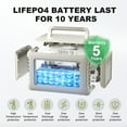 thumbnail image 5 of ALLPOWERS R600 Portable Power Station, 600W/299Wh LiFePO4 Battery, 1-Hour Fast Charge, 15ms UPS Backup, Solar Generator for Home Outage, CPAP, Camping & Travel, 5 of 12