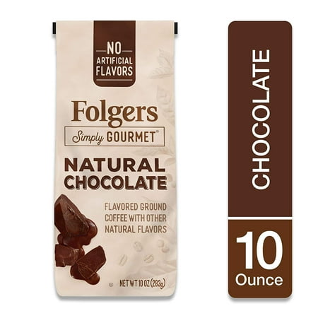 Folgers Simply Gourmet Natural Chocolate Flavored Ground Coffee