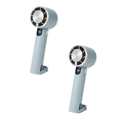 

2PCS NGHnuifg Cooling Fans For Home Fan Rechargeable Fans With Usb Charger Personal Cooling Fan Portable Foldable Fan Desk Top Fan Cordless Fans Rechargeable With Battery For Camping Outdoors