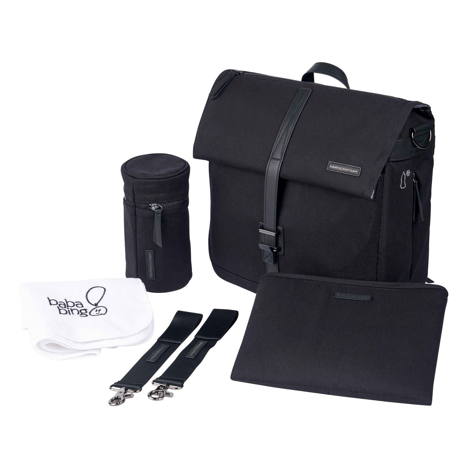 Bababing DayTripper II Black Canvas 2-in-1 Convertible