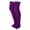 Eggplant Elegance - Extra Long, variant on Isadora Paccini Women's Extra Long Onyx Black Symmetry Ribbed Knit Leg Warmers, LW49-BLCK-T1