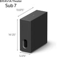 thumbnail image 2 of BRAVIA Theatre Sub 7, 2 of 5