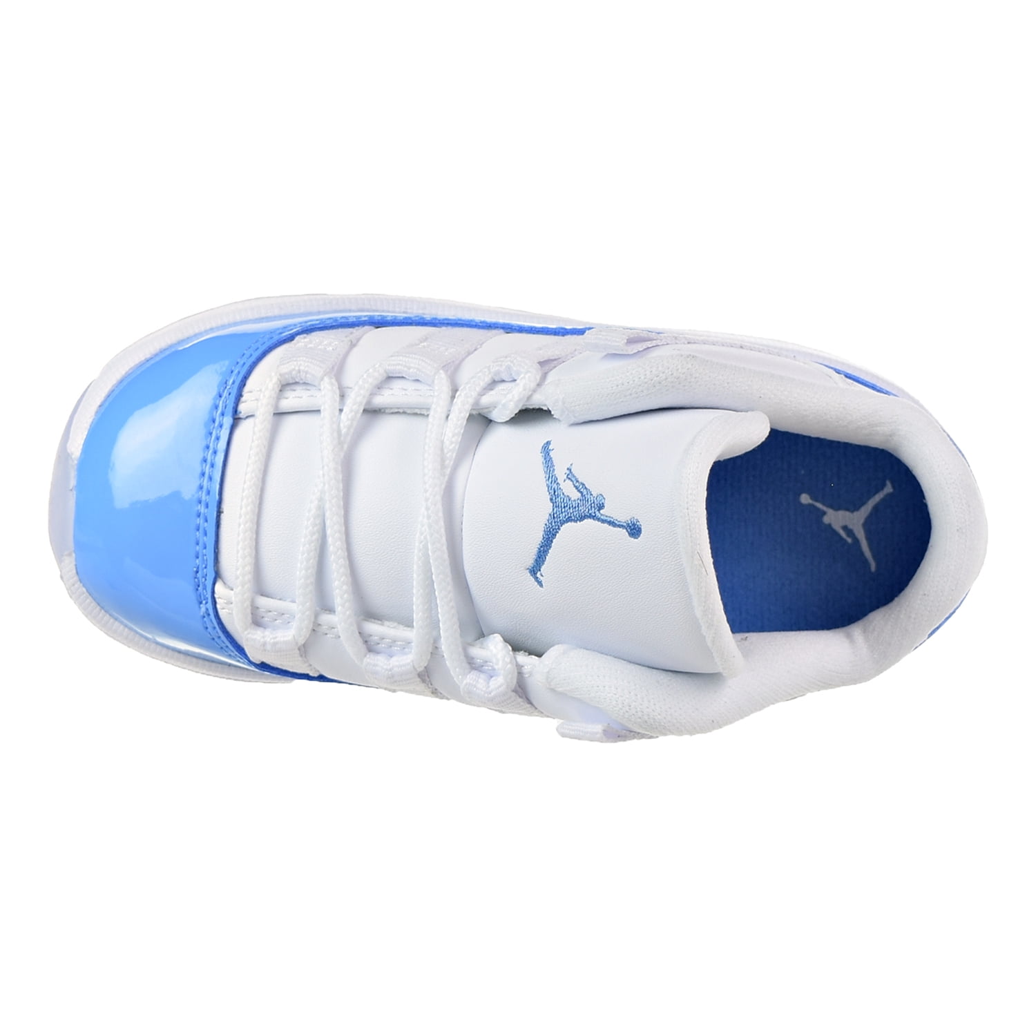Kids Air Jordan Retro 11 XI Low TD UNC University Blue White Black