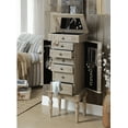 thumbnail image 2 of 16" Brown Standard Accent Cabinet With Seven Drawers, 2 of 2