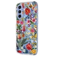 thumbnail image 2 of TECH CIRCLE for Samsung Galaxy A17 5G Flexible TPU Magnetic Phone Case Compatible with MagSafe Cute Slim Clear Floral Full-Body Shockproof Protection Cover for Women Girls,D, 2 of 6