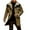 #_003Multicolor, variant on Hogleaql Jackets for Men Vintage Faux Suede Retro Plush Thick Reversed Collar Long Sleeve Jacket Multi-Pocket Zipper Oversized In Winter Coat Wine M