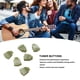 thumbnail image 3 of Botones De Clavija De Afinación De Guitarra Acústica, Botones De Afinador De Mano De Obra Fina De Gran Compatibilidad, Reemplazo De Plástico De 6 Piezas Para Reemplazo, 3 of 7
