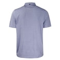 thumbnail image 3 of Men's-Cutter & Buck  Heather Navy Real Salt Lake Big & Tall Forge Eco Heather Stripe Stretch Recycled Polo, 3 of 3