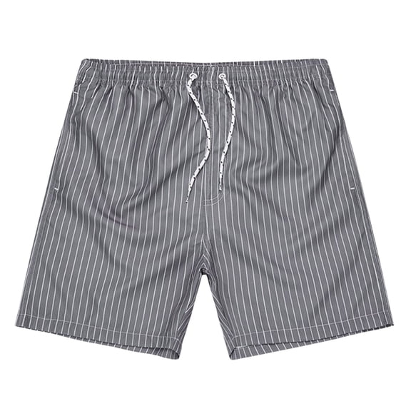 Gibobby Men's Swimming Trunks Men's Swim Trunks Quick Dry Board Shorts Swimsuit Swimwear Bathing Suit(XL,Grey)