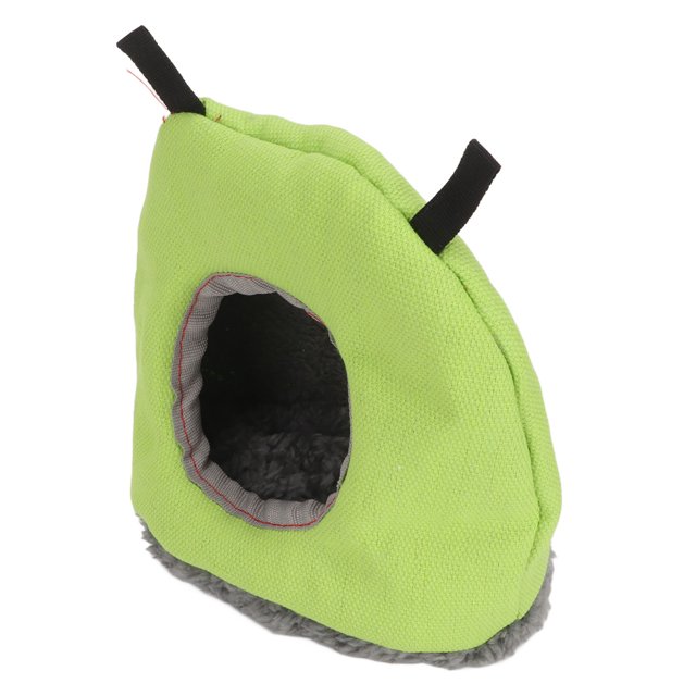 Nido de pájaro de felpa suave, cálida hamaca para pájaros, jaula redonda para pájaros, hamaca redonda cálida para pájaros diseñada para durar