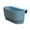 Blue-Large, variant on Wall Half Round Flowerpot Planter Semicircular Wall Flower Pot Basket Balcony Household Outdoor Home Decorative