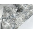 thumbnail image 2 of Leaf Print Bed Runner Set, Gunge Pattern of Leaves Vintage Neutral Themed Botanical Ornament, Decorative Bedding Scarf & 2 Pillow Shams for Hotels Homes, Queen, Pale Blue Grey Tan White, by Ambesonne, 2 of 3