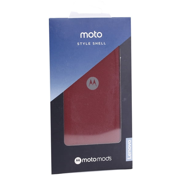 Motorola Phone Case for Moto Z, Force - Crimson Ballistic Nylon Fabric