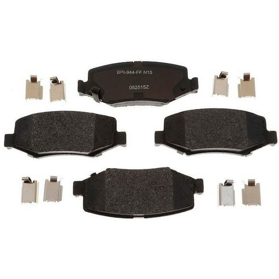 Rear Brake Pad Set - Compatible with 2008 - 2012 Jeep Liberty 2009 2010 2011