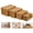 S+M+L+XL, variant on Wicker Storage Baskets with Lids, Set of 4 Rattan Storage Baskets for Organizing, Woven Large Rectangular Basket Boxes, Basket with Lid , Decorative Chest Organizer, Desktop Basket(9"+10"+11"+12.6")