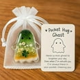 thumbnail image 4 of Ghost Pocket Cards, Cute Pocket Comfort Ghosts: A Hug in Your Pockets, Emotional Grief Support Halloween Themed Pockets Ghost Hug Tokens, Healing Symbolism and Memory Keeper, 4 of 6