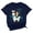 Dark Blue, variant on Active Tops Women Hanukkah Graphic T Shirt Casual Short Sleeve Top with Inspirational Letter Print for Everyday Comfort and Festive Holiday Celebration – Women’s Tee Blue S