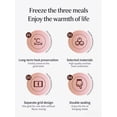 thumbnail image 5 of Portable Mini Heated Lunch Box - Personal Electric Food Warmer for Desk, Office, Travel, & Dorm, No Water Needed, Adjustable Heat & Keep Warm, 5 of 9