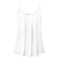 thumbnail image 4 of Timegard Camisoles pour Femmes Grande Taille à Bretelles Spaghetti Col Rond Débardeur Décontracté Blouse Camis, 4 of 4