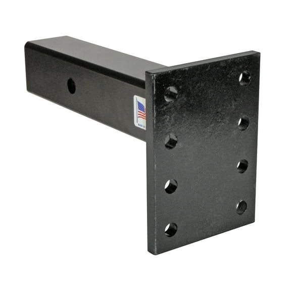 Rigid Hitch Hollow Shank Pintle Mount for 2.5 Inch Receivers - Made in U.S.A.