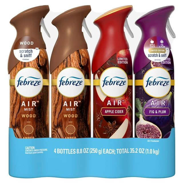 Febreze Air Effects Air Freshener Spray, 4 pk., Choose Scent