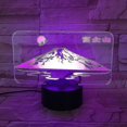 thumbnail image 2 of Mount Fuji Japan 3d Led Night Light Bedroom Table Lamp Color Changing, 2 of 2