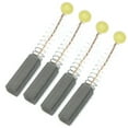 thumbnail image 1 of 4Pcs 6mm x 6mm x 20mm Power Tool Carbon Brushes for Electric Motor, 1 of 12