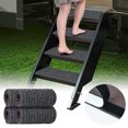 thumbnail image 1 of Alfombras para cubiertas de escalones para vehículos recreativos, paquete de 4 alfombras para cubiertas de escaleras para casas rodantes, caravanas, 9,5x7,5 pulgadas, 1 of 5