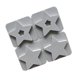 thumbnail image 2 of Molde de silicona para decoración de pasteles con forma de estrella de corazón amoroso de azúcar de caramelo de chocolate de 4 ranuras Scienceny JJ22040-02, 2 of 3