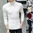 thumbnail image 1 of Sweater Slim Fit Long Sleeve Cotton Lightweight Long Sleeve Pullover for Winter, 1 of 8