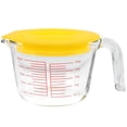 thumbnail image 1 of High Temperature Resistant Glass Measuring Cup With Lid Milk Cup Measuring Cup, 1 of 8