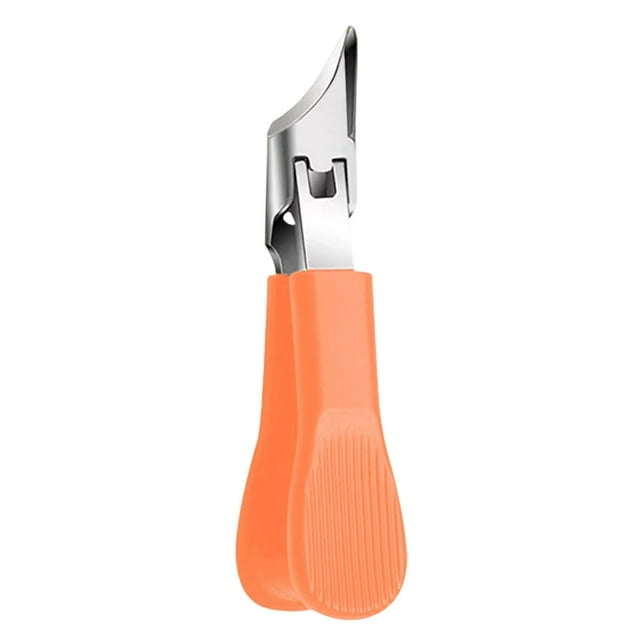 Bfogop Ingrown Nail Clippers, Slanted Curved Blade Toe Nail Clippers for Ingrown Toenails & Fingernail, Stainless Steel Toenail Clippers Cutter, Angled Nail Clippers for Seniors