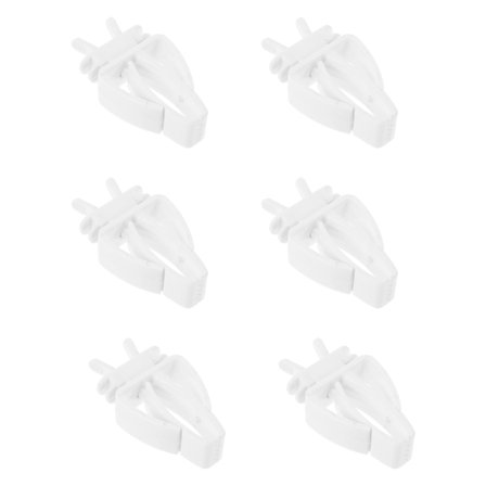 WORGEOUS  6 Pcs Birdfeeder Millet Cuttlebone Clip Birds Window Feeding Equipment Baby