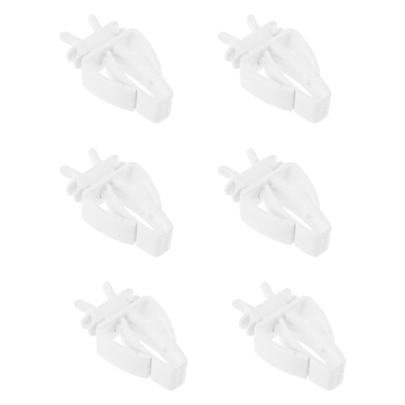 WORGEOUS  6 Pcs Birdfeeder Millet Cuttlebone Clip Birds Window Feeding Equipment Baby