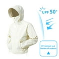 thumbnail image 2 of QHFBli Women's UPF 50+ Sun Protection Hoodie Jacket Lightweight Long Sleeve Sun Shirt UV Hoodie with Pocket, 2 of 4